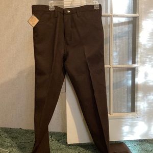 Wrangler MENS dress pants brown nwt